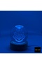 كرة زجاجية مضيئة ثلاثية الأبعاد - ضوء ليلي LED متغير الألوان - 4