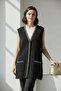 Large Size Patterned Sleeveless Mother's Vest