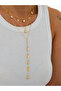 Y Necklace Multi Style 3 Star Necklace Gold - 3