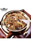 T-Winner Wind-Up Movement Gold Color Wrist Watch