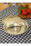 Copper Pilav Pot Handmade 24 cm Silver - 2