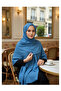 Fashion Cashmere Sapphire Cotton Shawl
