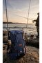 Rowan Fishing and Camping Bag with Thermal Bottom Compartment, Navy Blue Fishing Rod Fixing, Size 62*41*22 cm - 2