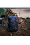 Rowan Fishing and Camping Bag with Thermal Bottom Compartment, Navy Blue Fishing Rod Fixing, Size 62*41*22 cm - 3