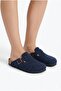 Women's cork sole felt comfort model winter closed-toe felt model clog everyday comfortable house slippers - 6