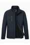 Men's navy softshell jacket Waterproof and Windproof mock neck fleece inside 3-pocket Outdoor & sports