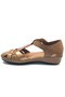 Tingi Genuine Leather Comfort Orthopedic Women's Sandals Taba - 3