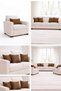 Velvet Textured Brown Throw Pillow Cover (1 Piece) - 7