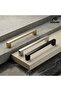 Aluminum Bridge Matte Gold 160 mm Handle Luxury Country Kitchen Furniture Cabinet Drawer Handle