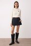 Horse Embroidered Hair Braid Detailed Thin Knitwear Sweater Aw25Kz0117 - 5