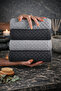 Shal 100% Cotton Set of 4 50x90cm Hand / Face Towels