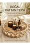 100% Handmade Natural Rattan Tray, Handmade Rattan Presentation and Serving Tray (35 X 7cm) Bh24495