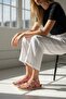anatomical natural cork sole genuine suede leather flip-flops - 3