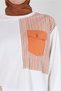 STRIPED DETAIL CREW NECK TRACKSUIT TUNIC 43804 - 4