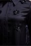 Satin Blouse with Flower Detail 44632 - 4