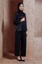 Satin Blouse with Flower Detail 44632 - 2