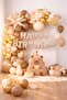 135 Piece Birthday Balloon Concept - Happy Birthday Set Eng-B1001