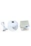 Soft Gel Nail Tip & Glue Gel Kit with Portable UV Light Lamp, 240PCS, Short Almond (Set 1 - 3