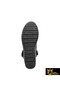 Women's Black Genuine Leather Boots 505212003-1 - 8