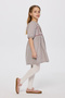Girl's Brown Dress - 6