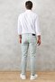Men's Water Green Non-Kneeling 360-Degree Stretch in All Directions Comfortable S Slim Fit Slim-Fit Pants - 8