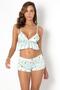 Patterned Strap Shorts Set - 7