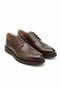 Oxford Men's Shoes, Inside and Outside %100 Genuine Leather, Brown, Orthopedic, Classic. Daily, Lightweight, Comfortable, Stylish - 6