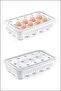 Egg Storage Container 15 Pieces 2 Pieces, Sterile Egg Bowl, Lid Egg Organizer - 4