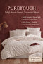 Puretouch Yarn-Dyed Natural Slub Duvet Cover Set Double Size 100% Cotton |   Without Sheets - 2