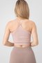 Seamless Knitted Halter Neck Bustier - 4