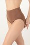 Seamless Regular Waist Breathable Anti-Sweat Comfortable Fit Women's Slip Panties - 3