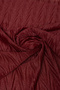 Violet Zigzag Pleated Burgundy Glitter Tulle