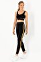 Active Sportive Thick Striped Leggings-878 - 3