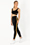 Active Sportive Thick Striped Leggings-878 - 2