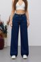 Women's 90's Stretchy Wide Leg Loose Palazzo Jeans - 2