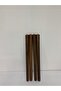 50 cm Dark Oak Wood Conical Table Coffee Table Furniture Leg 4 Pieces Apparatus - 2