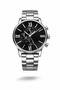 Men's Wristwatch Steel Strap Steel Case Analog Display Silver Color - 2