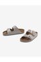 Arizona Big Buckle Nu Women's Gray Slippers 1022154 - 7