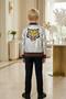Men's Bomber Silver Raincoat - 8