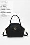 Ezzybliss Women's Black Magnetic Handbag Shoulder and Strap Bag