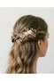 Elegant Hair Accessory with Pearl and Crystal Stone Detail Engagement, Wedding, Bridal Accessory, Bride - 2