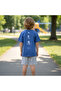 Fancy Kids Boy's T-Shirt Triathlon Printed Blue - 6
