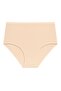 6-Piece Women's High-Waisted Cotton Bato Panties - Ribbed Texture & Comfortable Model - 4