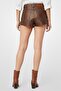 Women Textured Basic Shorts, Multicolor - 3