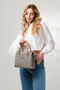 Women's Gray Shoulder and Hand and Shoulder Bag Jpm4045 Gray - 7