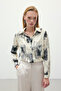 Patterned Classic Shirt - Gray - 2