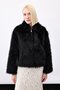 Zippered Fur - Black - 3