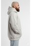 Gray Kangaroo Model Oversize Mold Men's Sweatshirt - 4