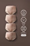 Women's Micro Tulle Gathering Slip Panties 4-Pack - Easyshape