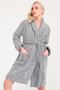 Women's Welsoft Shawl Collar Fleece Dressing Gown - 3